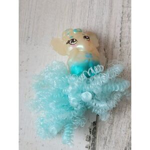 Cloudees elephant blue hair animal toy figure doll accessory
